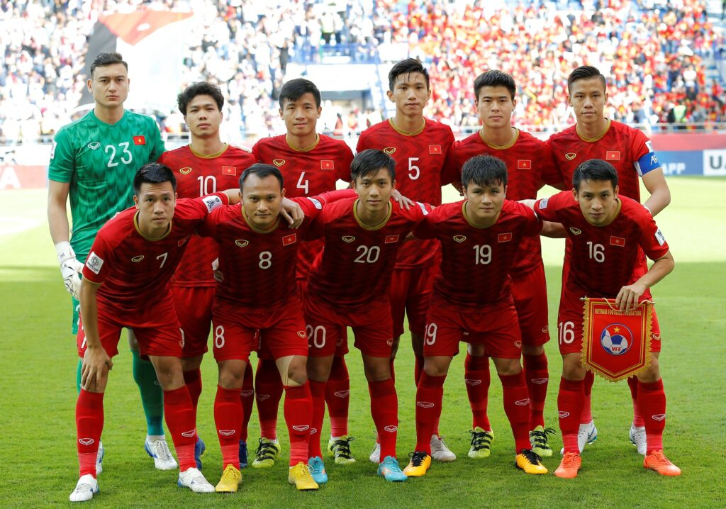 Chiều cao của các cầu thủ Việt Nam rất đa dạng